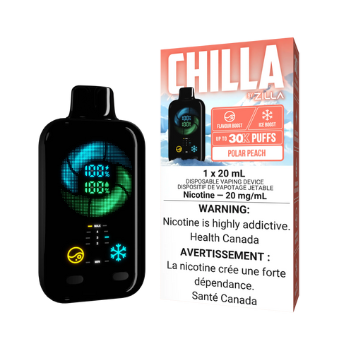 Chilla by Zilla -  Polar Peach | Vape Cloud Canada Valor    Vape Cloud