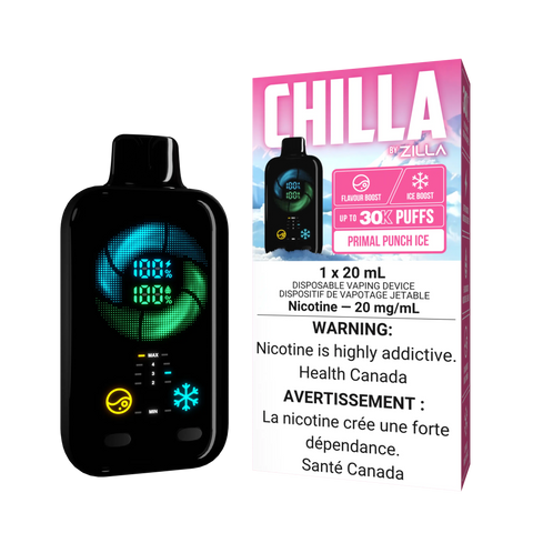 Chilla by Zilla -  Primal Punch Ice | Vape Cloud Canada Valor    Vape Cloud