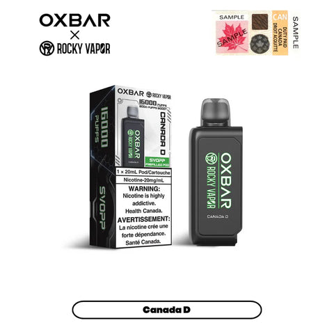 OxBar Svopp 16K pods - *ONLINE CLEARANCE SALE ONLY* Nimbus Distro Canada-D 9.99  Vape Cloud