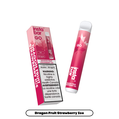 Insta Bar GO Disposable 2 mL (20 mg) 600 Puffs | Canada Vape Cloud Insta Bar GO Disposable 2 mL (20 mg) 600 Puffs | Canada Vape Cloud