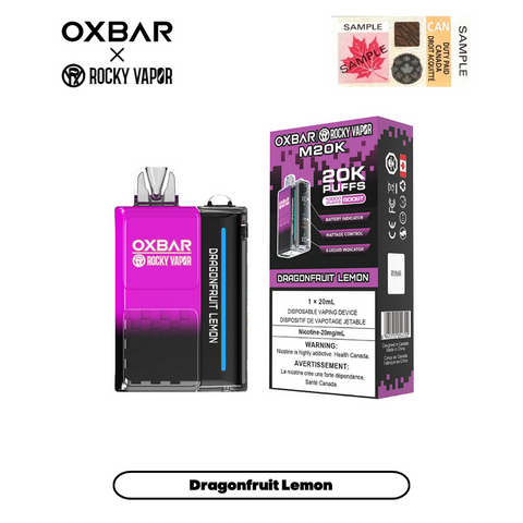 OxBar M20K - Dragonfruit Lemon | Vape Cloud Canada