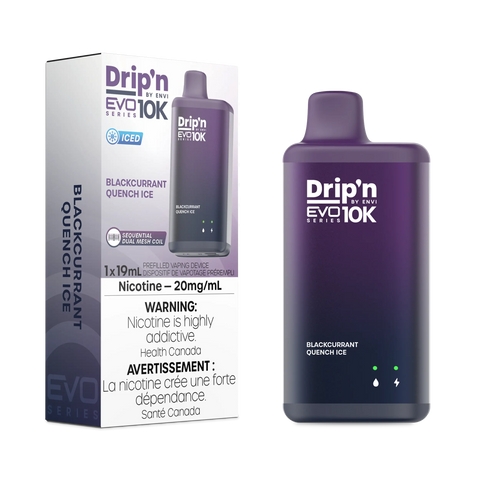 Drip'n EVO 10K | Vape Cloud Canada Pacific Smoke 20mg / Blackcurrant 29.99  Vape Cloud