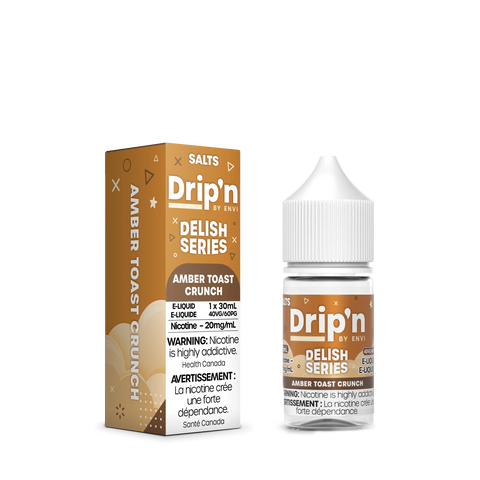 Drip'n by Envi Delish E-Liquid | Vape Cloud Canada Pacific Smoke 20mg ON Tax / Amber Toast Crunch 35.99  Vape Cloud