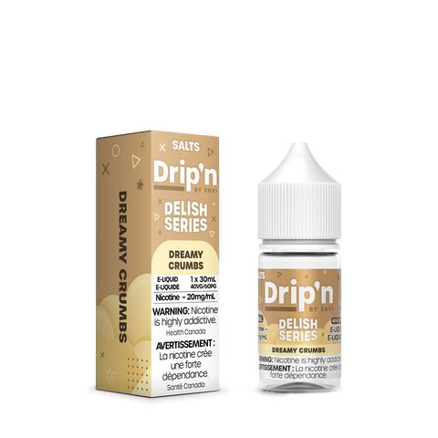 Drip'n by Envi Delish E-Liquid | Vape Cloud Canada Pacific Smoke 20mg ON Tax / Dreamy Crumbs 35.99  Vape Cloud