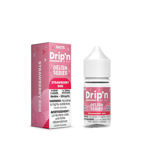 Drip'n by Envi Delish E-Liquid | Vape Cloud Canada Pacific Smoke 20mg ON Tax / Strawberry Doh 35.99  Vape Cloud