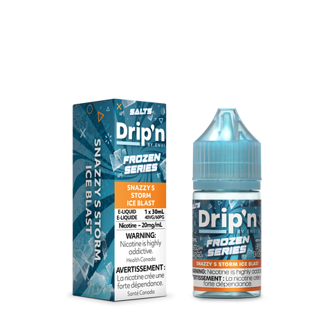Drip'n by Envi Frozen E-Liquid | Vape Cloud Canada Pacific Smoke 20mg ON Tax / Snazzy S Storm Ice Blast 33.99  Vape Cloud