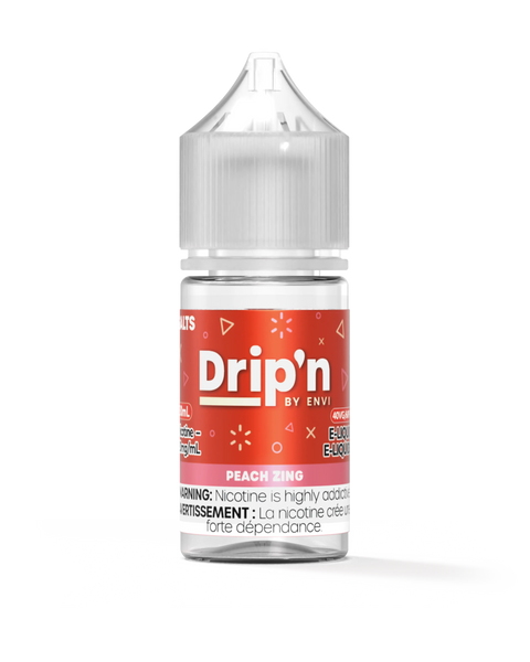 Drip'n by Envi Fruity Series E-Liquid | Vape Cloud Canada Pacific Smoke Peach Zing 35.99  Vape Cloud