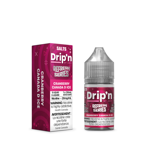 Drip'n by Envi Refresh E-Liquid | Vape Cloud Canada Pacific Smoke 20mg ON Tax / Cranberry Canada D Ice 33.99  Vape Cloud