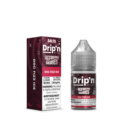 Drip'n by Envi Refresh E-Liquid | Vape Cloud Canada Pacific Smoke 20mg ON Tax / Doc Fizz Ice 33.99  Vape Cloud