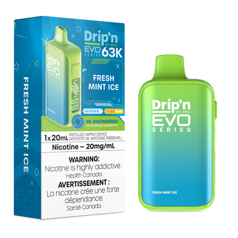 Drip'n by Envi EVO 63k Disposable Vape Pacific Smoke    Vape Cloud