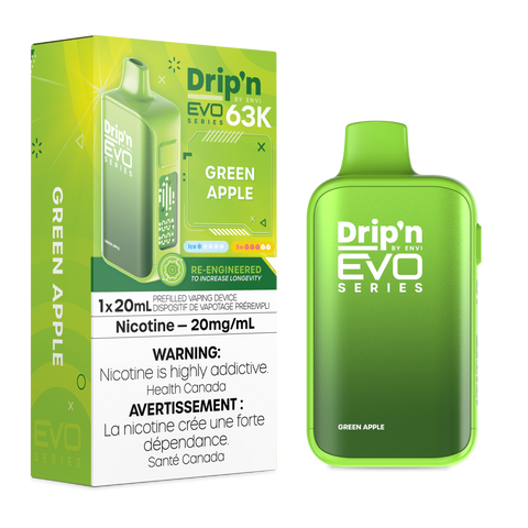 Drip'n by Envi EVO 63k Disposable Vape Pacific Smoke    Vape Cloud
