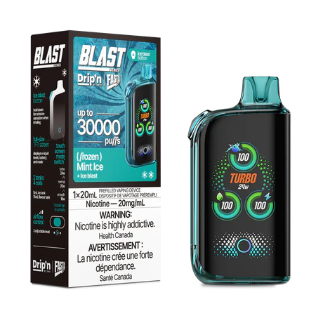 Drip'n by Envi Fasta Blast 30k - Mint Ice | Vape Cloud Canada