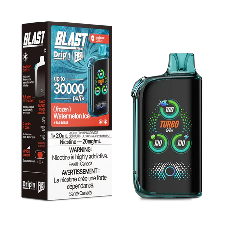 Drip'n by Envi Fasta Blast 30k - Watermelon Ice | Vape Cloud Canada