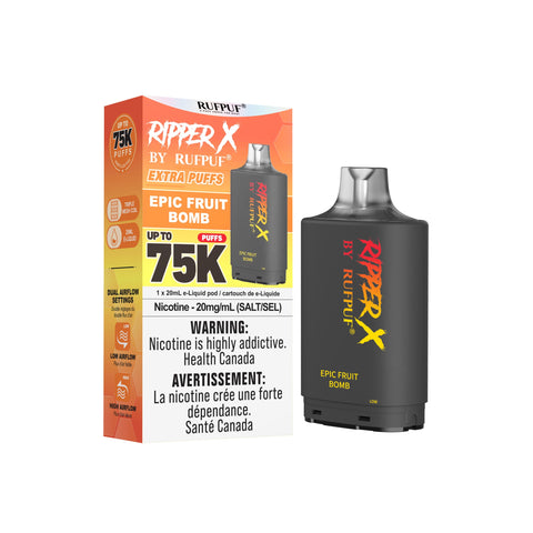 Ripper X 75k Pods | Vape Cloud Canada GCore Epic Fruit Bomb 34.99  Vape Cloud