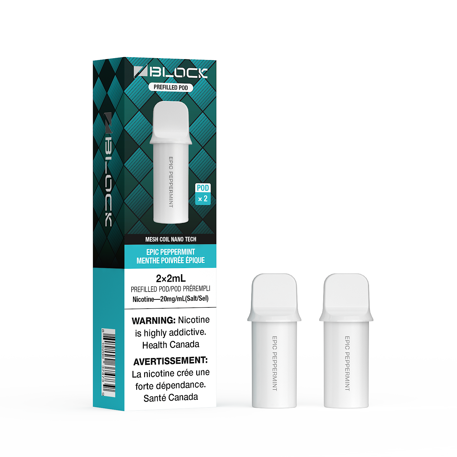 ZBlock 2PK Pods | Vape Cloud Canada