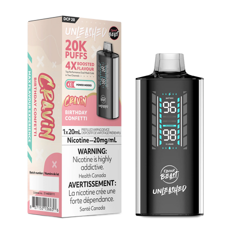 Flavour Beast - DCP Unleashed 20k | Vape Cloud Canada Pacific Smoke    Vape Cloud