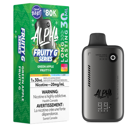 Flavour Beast Alpha 80K Disposable | 4 Power Levels, 30mL