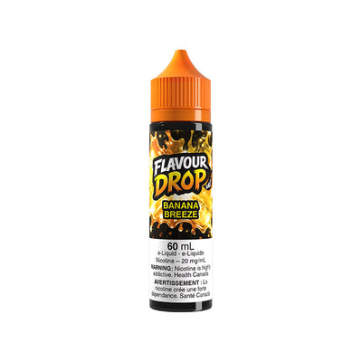 Flavour Drop 60mL Nic Salt - Banana Breeze
