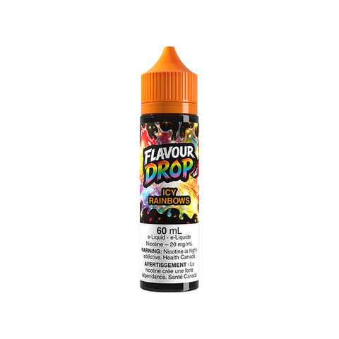 Flavour Drop 60mL Nic Salt - Icy Rainbows