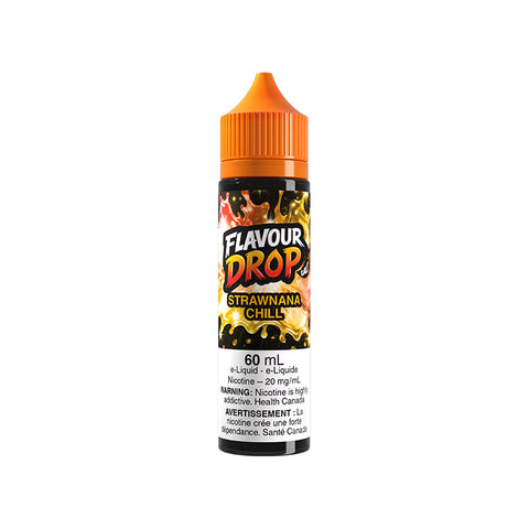 Flavour Drop 60mL Nic Salt - Strawnana Chill