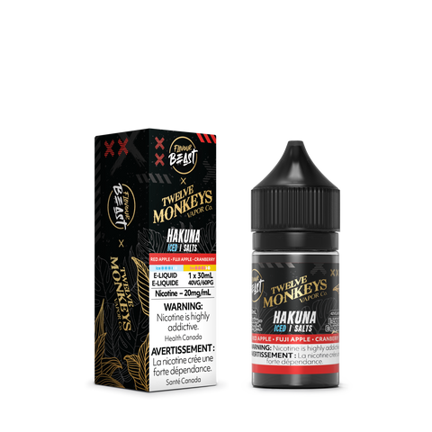 Flavour Beast x Twelve Monkeys E-Liquid (30mL Salt Nicotine)