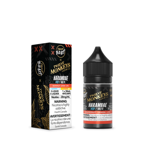 Flavour Beast x Twelve Monkeys E-Liquid (30mL Salt Nicotine) | Online Pricing