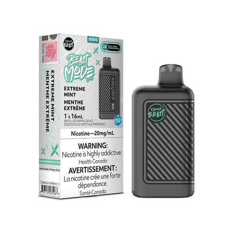 Beast Mode 8K Disposable - *ONLINE CLEARANCE SALE ONLY* Pacific Smoke Extreme-Mint 19.99  Vape Cloud