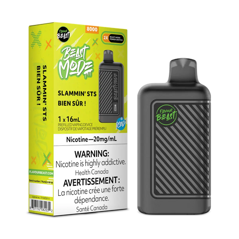 Beast Mode 8K Disposable - *ONLINE CLEARANCE SALE ONLY* Pacific Smoke Slammin-STS 19.99  Vape Cloud