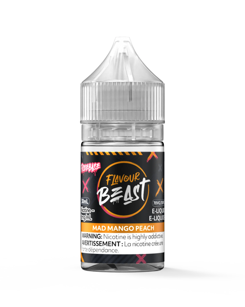 Flavour Beast Nic Salt 30mL | Vape Cloud Canada - Vape Cloud 10mg ON Tax / Mad Mango Peach