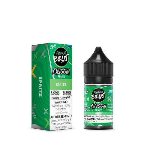 Flavour Beast Chuggin Nic Salt - Spritz Iced (30mL) | Vape Cloud Canada Pacific Smoke 10mg ON Tax 33.99  Vape Cloud