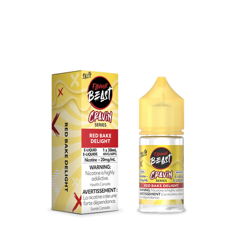 Flavour Beast Cravin' Nic Salt - (30ml)| Vape Cloud Canada Pacific Smoke 20mg ON Tax / Red Bake Delight 33.99  Vape Cloud