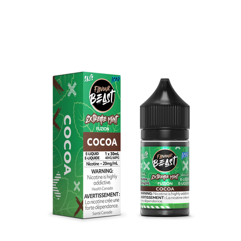 Flavour Beast Fuzion E-Liquid | Vape Cloud Canada Pacific Smoke 20mg ON Tax / Extreme Mint Fuzion Cocoa (ICED) 35.50  Vape Cloud