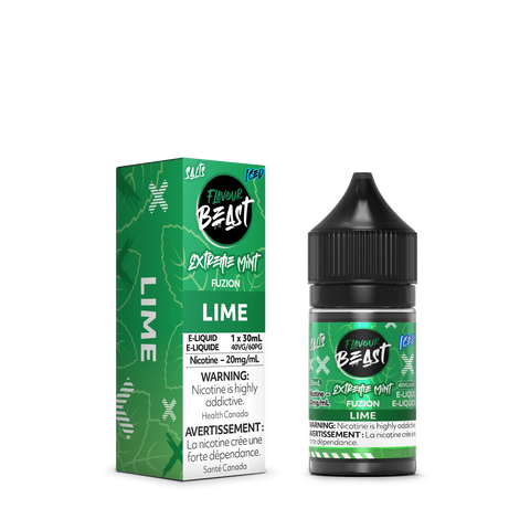 Flavour Beast Fuzion E-Liquid | Vape Cloud Canada Pacific Smoke 20mg ON Tax / Extreme Mint Fuzion Lime (ICED) 35.50  Vape Cloud