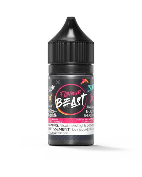 Flavour Beast Nic Salt 30mL | Vape Cloud Canada - Vape Cloud 10mg ON Tax / Ragin Razz Mango Iced