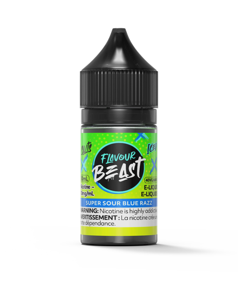 Flavour Beast Nic Salt 30mL | Vape Cloud Canada - Vape Cloud 10mg ON Tax / Super Sour Blue Razz Iced