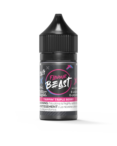 Flavour Beast Nic Salt 30mL | Vape Cloud Canada - Vape Cloud 10mg ON Tax / Trippin Triple Berry