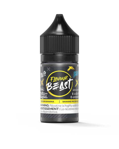Flavour Beast Nic Salt 30mL | Vape Cloud Canada - Vape Cloud 10mg ON Tax / Bussin Banana Iced