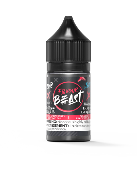 Flavour Beast Nic Salt 30mL | Vape Cloud Canada - Vape Cloud 10mg ON Tax / Savage Strawberry Watermelon Iced