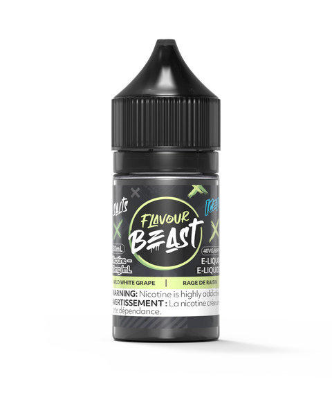 Flavour Beast Nic Salt 30mL | Vape Cloud Canada - Vape Cloud 10mg ON Tax / Wild White Grape Iced