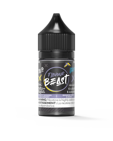 Flavour Beast Nic Salt 30mL | Vape Cloud Canada - Vape Cloud 10mg ON Tax / Blazin' Banana Blackberry