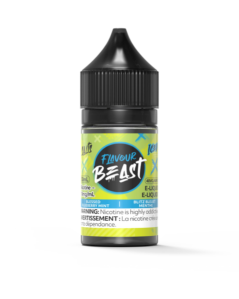 Flavour Beast Nic Salt 30mL | Vape Cloud Canada - Vape Cloud 10mg ON Tax / Blessed Blueberry Mint Ice