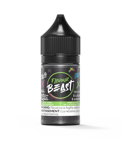 Flavour Beast Nic Salt 30mL | Vape Cloud Canada - Vape Cloud 10mg ON Tax / Kewl Kiwi Passionfruit Iced