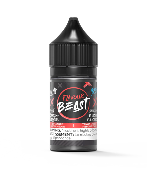 Flavour Beast Nic Salt 30mL | Vape Cloud Canada - Vape Cloud 10mg ON Tax / Lit Lychee Watermelon Iced