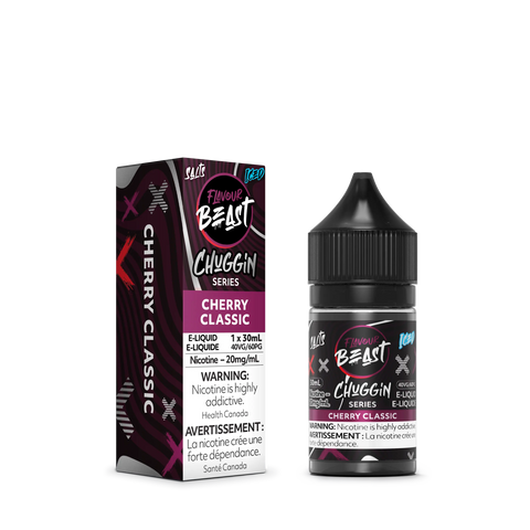 Flavour Beast Chuggin' Nic Salt - Cherry Classic (30mL) | Vape Cloud Canada Pacific Smoke 12mg ON Tax 33.99  Vape Cloud
