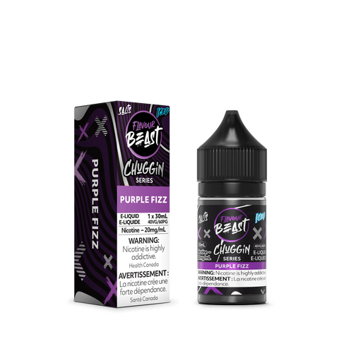 Flavour Beast Chuggin' Nic Salt - Purple Fizz (30mL) | Vape Cloud Canada Pacific Smoke 20mg ON Tax 33.99  Vape Cloud