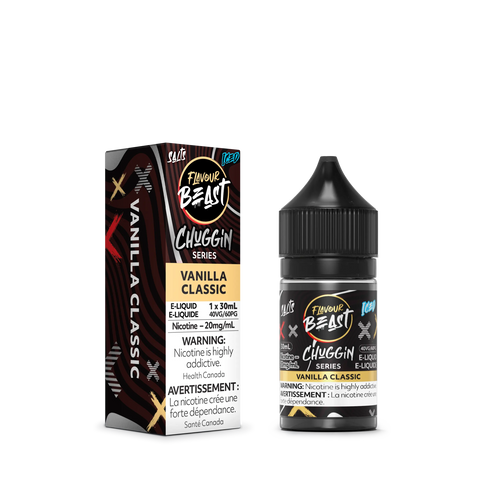 Flavour Beast Chuggin' Nic Salt - Vanilla Classic (30mL) | Vape Cloud Canada Pacific Smoke 20mg ON Tax 33.99  Vape Cloud