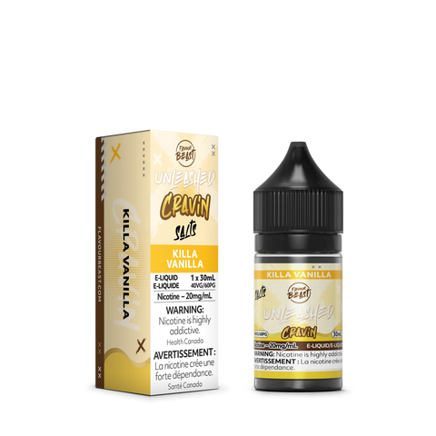 Flavour Beast Cravin' Nic Salt - (30ml)| Vape Cloud Canada Pacific Smoke 20mg ON Tax / Killa Vanilla 33.99  Vape Cloud