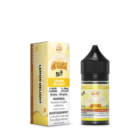 Flavour Beast Cravin' Nic Salt - (30ml)| Vape Cloud Canada Pacific Smoke 20mg ON Tax / Lemon Delight 33.99  Vape Cloud