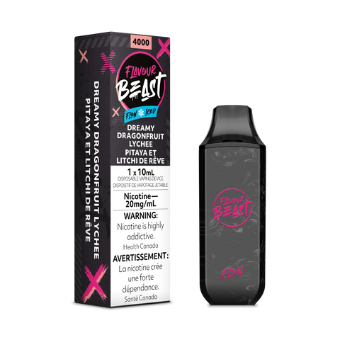 Flavour Beast Flow Disposables Pacific Smoke 20mg ON Tax / Dreamy Dragonfruit Lychee Iced 34.99  Vape Cloud