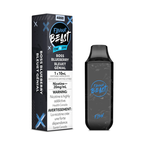 Flavour Beast Flow Disposables Pacific Smoke 20mg ON Tax / Boss Blueberry Iced 34.99  Vape Cloud